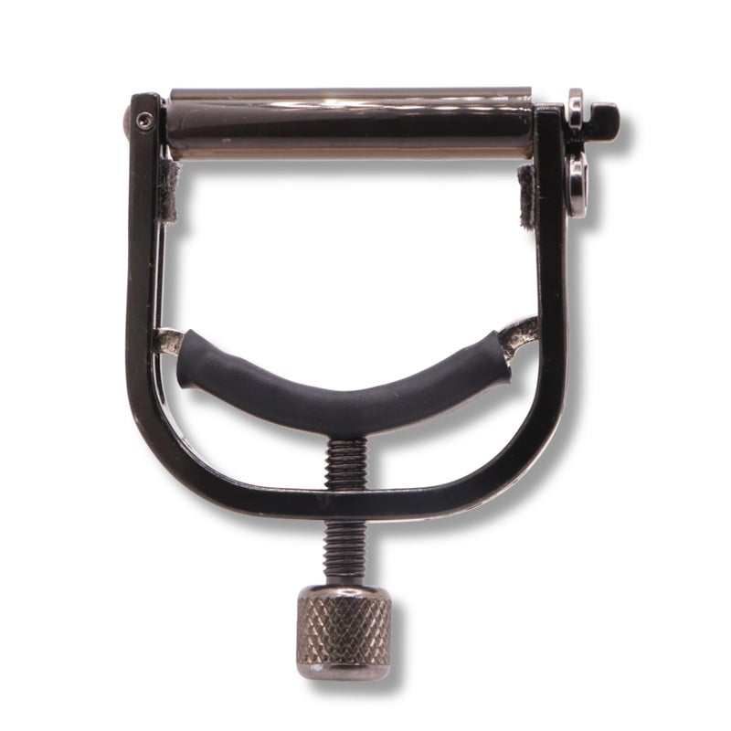 Paige Capo for Banjos â€“ USA Made Adjustable Tension, Buzz-Free - Smokey Black Finish - Image 3